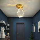 GobekUsa Gold Minimalist LED Wall Lamp for Living, Bedroom, Kitchen, and Restaurant Lighting