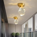 GobekUsa Gold Minimalist LED Wall Lamp for Living, Bedroom, Kitchen, and Restaurant Lighting