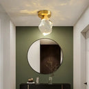 GobekUsa Gold Minimalist LED Wall Lamp for Living, Bedroom, Kitchen, and Restaurant Lighting