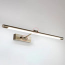 GobekUsa Swing Arm Tube LED Picture & Vanity Sconce Light - Minimalist Metal Bathroom Lighting
