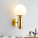 GobekUsa Gold Mirror Ball Wall Lamp - Modern Minimalist LED Sconce