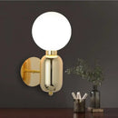 GobekUsa Gold Mirror Ball Wall Lamp - Modern Minimalist LED Sconce