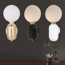 GobekUsa Gold Mirror Ball Wall Lamp - Modern Minimalist LED Sconce