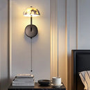 GobekUsa Carbon Steel LED Wall Lamp Reading Bedside Cafe Luxury Stone Nordic Modern Mirror Light