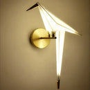 GobekUsa Gold Origami Bird Floor Lamp: Modern Home Decor and Reading Light