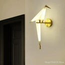 GobekUsa Little Bird LED Wall Lamp: Modern Nordic Style Bedroom Living Room Sconce