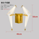 GobekUsa Little Bird LED Wall Lamp: Modern Nordic Style Bedroom Living Room Sconce