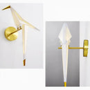 GobekUsa Little Bird LED Wall Lamp: Modern Light Luxury Fixture for Bedroom, Living Room.