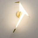 GobekUsa Little Bird LED Wall Lamp: Modern Light Luxury Fixture for Bedroom, Living Room.