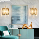 GobekUsa Contemporary Oval Wall Light with Clear Crystal Deco - Metallic 1-Light Fixture for Living Room