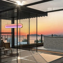 GobekUsa LED Sunset Chandelier: Remote Control Color Atmosphere Lighting Fixtures