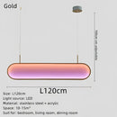 GobekUsa LED Sunset Chandelier: Remote Control Color Atmosphere Lighting Fixtures