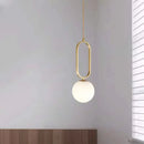 GobekUsa Glass Ball Pendant Lights Dining Decor Chandeliers Kitchen Hanging Lamp Fixture