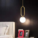 GobekUsa Glass Ball Pendant Lights Dining Decor Chandeliers Kitchen Hanging Lamp Fixture
