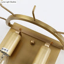 GobekUsa Contemporary Gold Oval Sconce with Cut Crystal Detail - Perfect Wall Fixture for Living Room Lighting