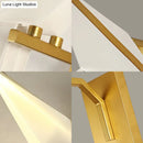 GobekUsa 1/2-Light Dining Room Sconce with Birdie Plastic Shade: Modernist White Wall Lamp in Warm/White Light