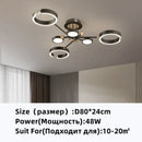 GobekUsa Gold Plated Chandelier with Remote Control, Crystals Decoration for Living Room