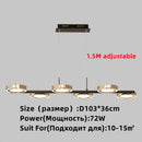 GobekUsa Gold Plated Chandelier with Remote Control, Crystals Decoration for Living Room