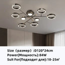 GobekUsa Gold Plated Chandelier with Remote Control, Crystals Decoration for Living Room