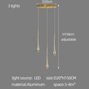 GobekUsa Gold-Plated Modern Chandeliers for Living Room, Staircase, Restaurant, Kitchen
