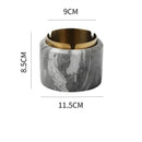 GobekUsa Gold Plated Marble Texture Ashtray - Smoking Accessories Weed Tray