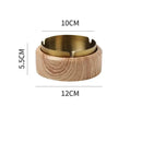 GobekUsa Gold Plated Marble Texture Ashtray - Smoking Accessories Weed Tray