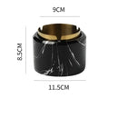GobekUsa Gold Plated Marble Texture Ashtray - Smoking Accessories Weed Tray