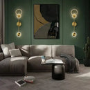 GobekUsa Gold Plated Luxury LED Wall Lamp for Bedroom & Living Room