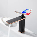 GobekUsa Brass Basin Faucet: Single Handle Mixer Taps, Deck Mounted Bathroom Sink Faucets