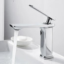 GobekUsa Brass Basin Faucet: Single Handle Mixer Taps, Deck Mounted Bathroom Sink Faucets