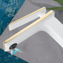 GobekUsa Brass Basin Faucet: Single Handle Mixer Taps, Deck Mounted Bathroom Sink Faucets