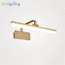 GobekUsa Bronze LED Vanity Lights Modern Bathroom Wall Lamps