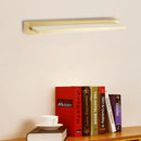 GobekUsa Modern LED Vanity Lighting with Yellow Acrylic Shade - Rectangular Wall Mount Light for Bedroom - 10"/16" Width