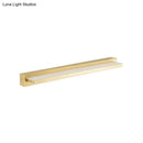 GobekUsa Modern LED Vanity Lighting with Yellow Acrylic Shade - Rectangular Wall Mount Light for Bedroom - 10"/16" Width