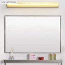 GobekUsa Modern LED Vanity Lighting with Yellow Acrylic Shade - Rectangular Wall Mount Light for Bedroom - 10"/16" Width