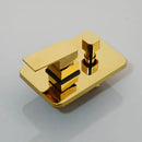 GobekUsa Golden Plated Brass Shower Mixer Set