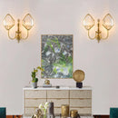 GobekUsa Crystal Prism Wall Mount with Gold Rhombus Shade - Modern Wall Lighting