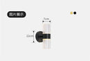 GobekUsa Glass Shade Luxury Wall Lamp for Bedroom Bedside, Minimalist Design for Elegant Lighting