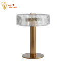 GobekUsa Glass Table Lamp LED G4 Luxury Minimalist Modern Light Fixtures for Home Decor