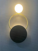 GobekUsa Glass Ball G4 Round Ring Wall Lamp - Nordic Sconces for Modern Indoor Lighting