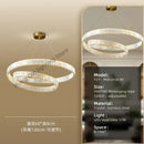 GobekUsa Crystal LED Pendant Light Chandelier for Bedroom Living Room - Adjustable Ceiling Lamp
