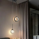 GobekUsa Gold Ring LED Pendant Light for Ceiling Suspension in Luxury Design