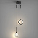 GobekUsa Gold Ring LED Pendant Light for Luxury Ceiling Decor