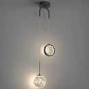 GobekUsa Gold Ring LED Pendant Light for Luxury Ceiling Decor