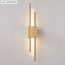 GobekUsa Modern Rod Wall Light with LED Acrylic Sconce for Stairways.