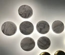GobekUsa Gold Round LED Wall Lamps for Luxury Home Decor