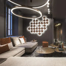 GobekUsa Gold Round LED Wall Lamps for Luxury Home Decor