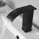 GobekUsa Gold Sensor Waterfall Basin Faucet Automatic Touchless Hot Cold Mixer Bathroom