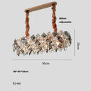 GobekUsa Crystal Dimmable LED Chandelier in Gold and Silver Finishes
