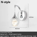 GobekUsa Crystal LED Wall Sconce for Elegant Home Décor